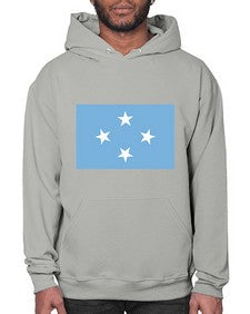 Micronesia 1293# - world flags- Hoodie