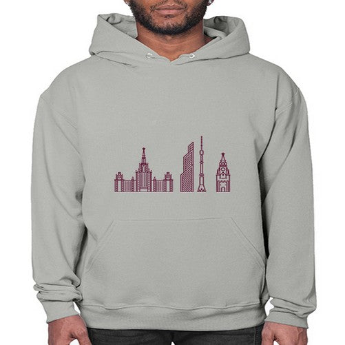 Moscow 1355# - cities- Hoodie