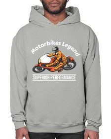 Motorbikes legend 45# - motorcycle- Hoodie