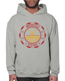 Motorcycle group riding 46# - motorcycle- Hoodie