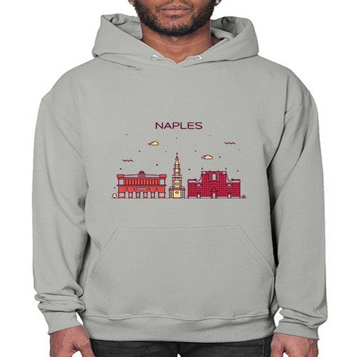 Naples 1412# - cities- Hoodie