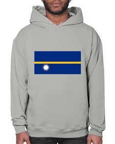 Nauru 1419# - world flags- Hoodie