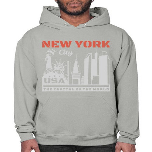 New York 1466# - cities- Hoodie