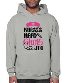 Nurses Need Shots Too Style Style 1252# - nurse- Hoodie