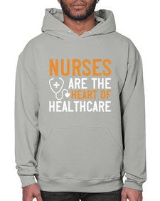 Nurses are the heart of healthcare Style 1228# - nurse- Hoodie
