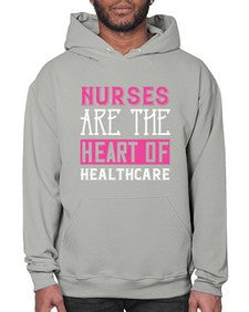 Nurses are the heart of healthcare Style 1230# - nurse- Hoodie