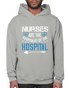 Nurses are the hospitality of the hospital Style 1233# - nurse- Hoodie
