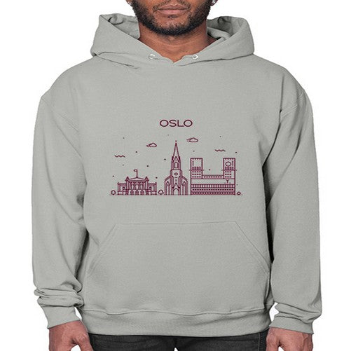 Oslo 1551# - cities- Hoodie