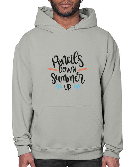 Pencils down summer up 87# - summer- Hoodie
