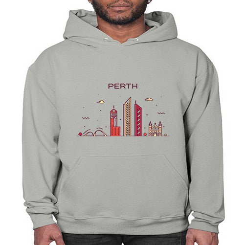 Perth 1598# - cities- Hoodie