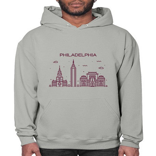 Philadelphia 1602# - cities- Hoodie