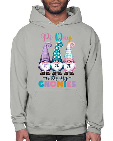Pi Day Gnomies Funny Teacher 18# - pi- Hoodie