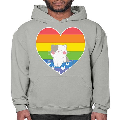 Pride Cat LGBT Kawaii Cats Anime 276# - anime- Hoodie