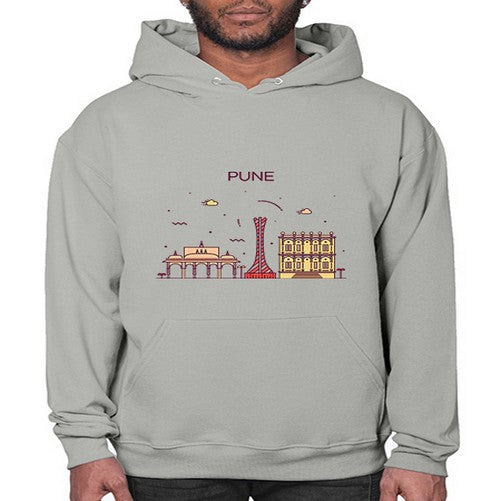 Pune 1696# - cities- Hoodie