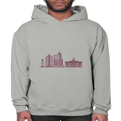 Raleigh 1709# - cities- Hoodie