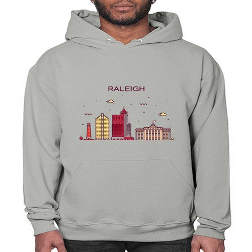 Raleigh 1710# - cities- Hoodie