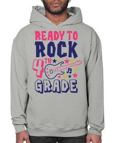 Ready To Rock fourth 732# - fourth grade- Hoodie