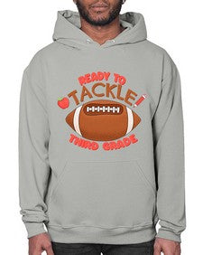 Ready to tackle third Grade 747# - third grade- Hoodie