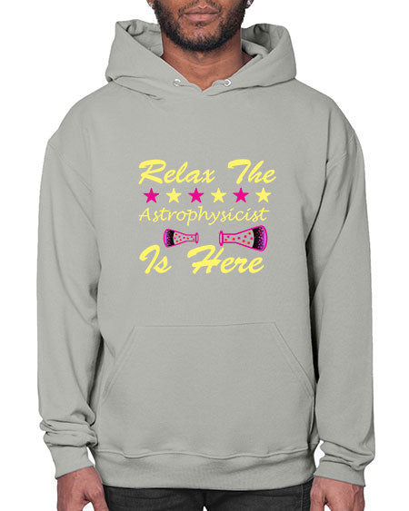 RelaxTheAstrophysicistIsHereScience tshirt design Sciencetshirtdesign 151# - general science- Hoodie