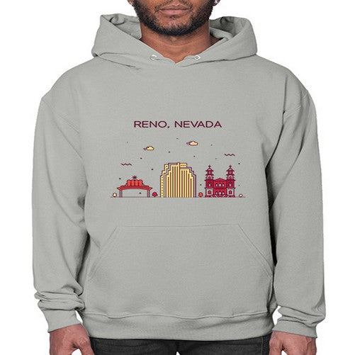 Reno 1714# - cities- Hoodie