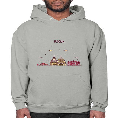 Riga 1729# - cities- Hoodie