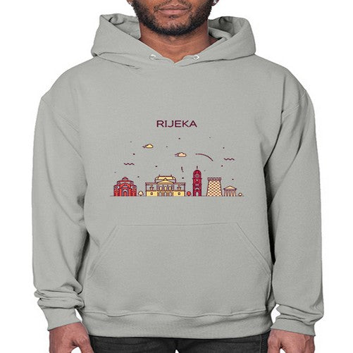 Rijeka 1732# - cities- Hoodie