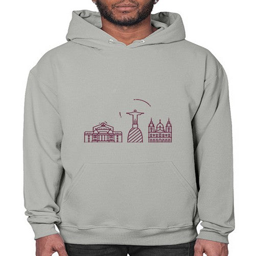 RioDeJaneiro 1736# - cities- Hoodie