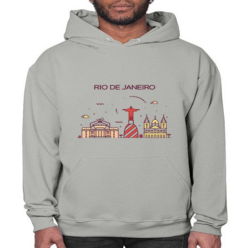 RioDeJaneiro 1737# - cities- Hoodie
