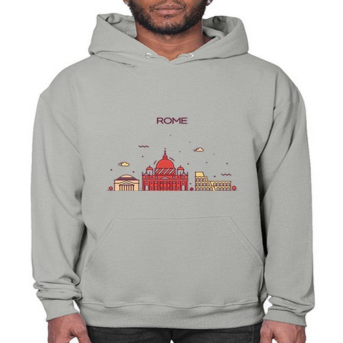 Rome 1750# - cities- Hoodie