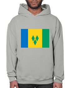 Saint Vincent and the Grenadines 1767# - world flags- Hoodie