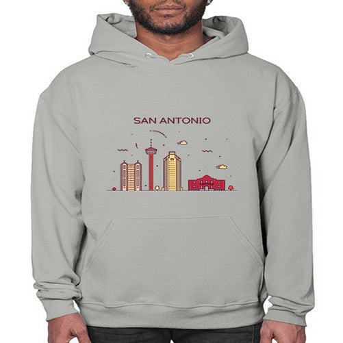 SanAntonio 1784# - cities- Hoodie