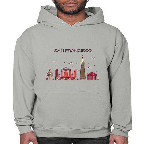 SanFrancisco 1790# - cities- Hoodie