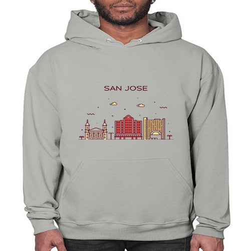 SanJoseCL 1793# - cities- Hoodie