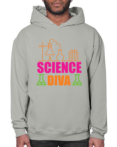 Science Diva 127# - general science- Hoodie