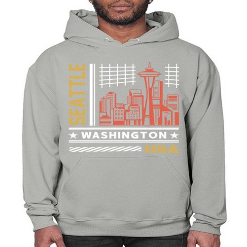 Seattle 1809# - cities- Hoodie