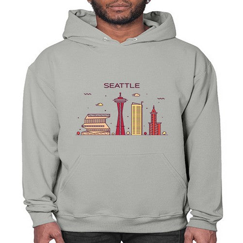 Seattle 1810# - cities- Hoodie