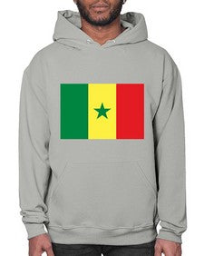 Senegal 1811# - world flags- Hoodie