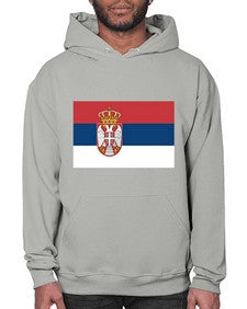 Serbia 1818# - world flags- Hoodie