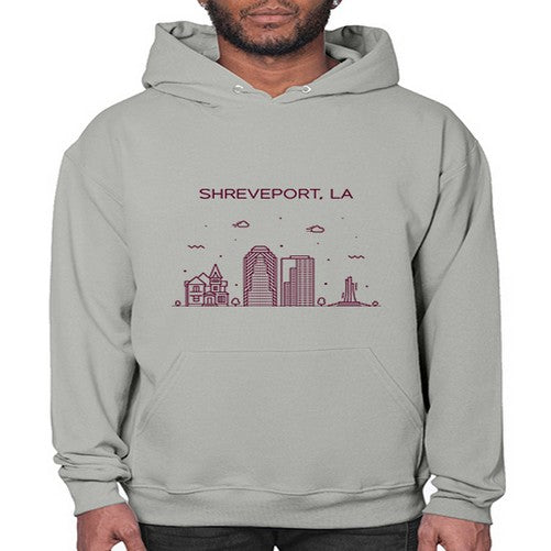 ShreveportLA 1838# - cities- Hoodie