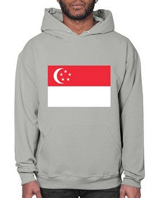 Singapore 1842# - world flags- Hoodie