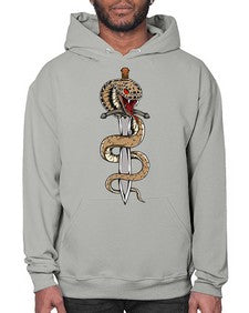 Snake 211# - cartoon animals- Hoodie