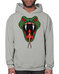 Snake 212# - cartoon animals- Hoodie