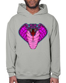 Snake 214# - cartoon animals- Hoodie