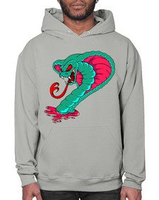 Snake 215# - cartoon animals- Hoodie