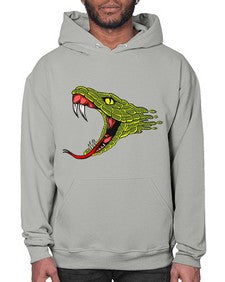 Snake 221# - cartoon animals- Hoodie