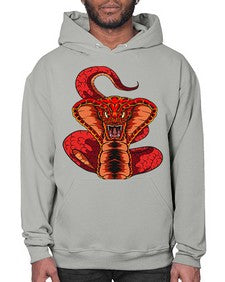 Snake 225# - cartoon animals- Hoodie