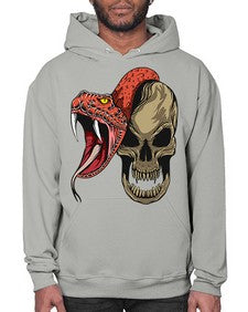 Snake 226# - cartoon animals- Hoodie
