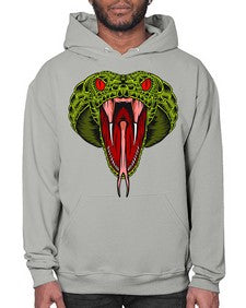 Snake 229# - cartoon animals- Hoodie