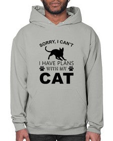 Sorry I Cant Style 116# - cats- Hoodie