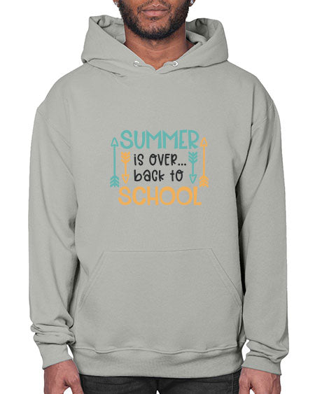 Summer is over back to school 12# - summer- Hoodie